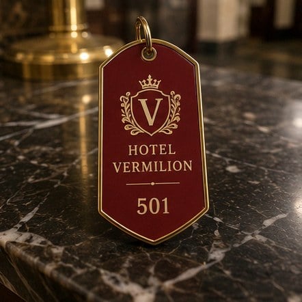 Custom motel keychains for small business