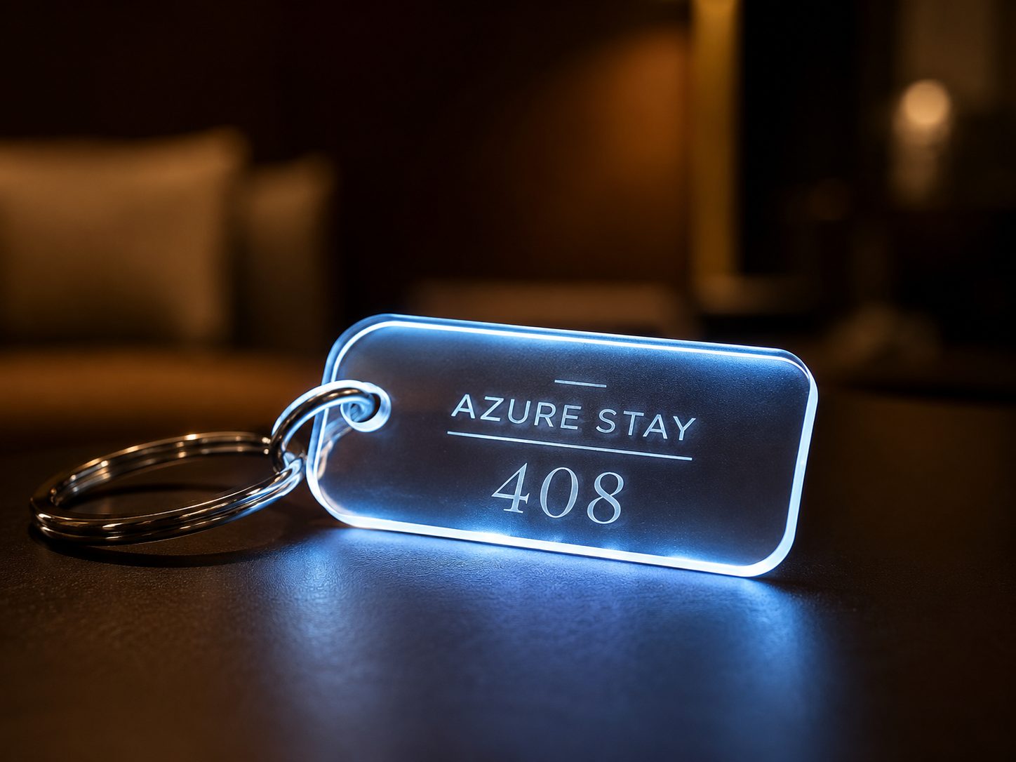 Acrylic Backlit Tag
